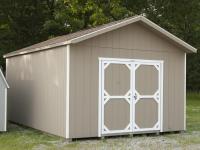 12x20 Front Entry Peak Prefab Storage Shed