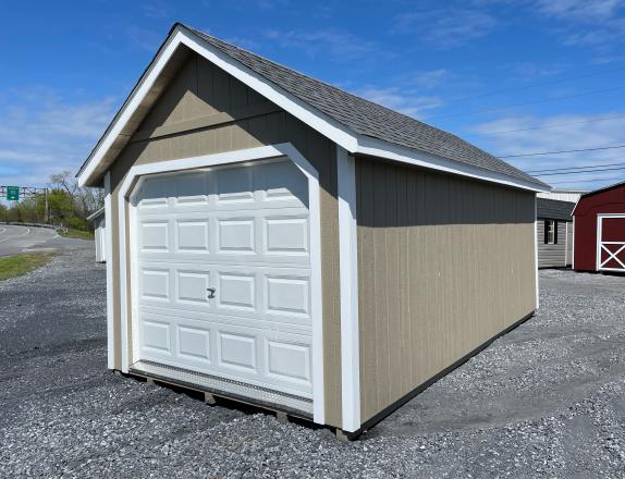 10'x20' Cape Cod with garage door from Pine Creek Structures in Harrisburg, PA